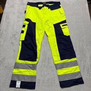Blaklader 1578 Hi-Vis Multinorm Craftsman Pants Flame Electric Arc Resistant 2XL